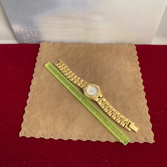 Vintage Jaz Paris French Designer Gold Watch